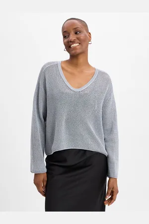 Drykorn Damski sweter z koronki - Somaija