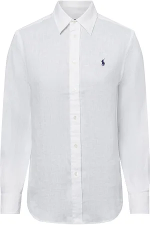 Ralph Lauren Lniana bluzka damska
