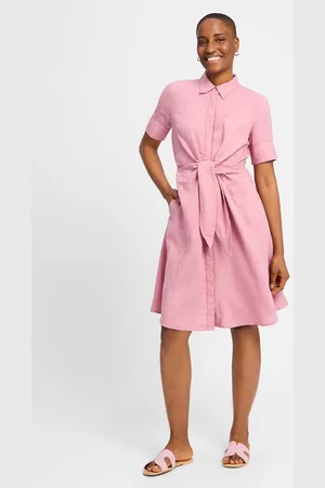 Ralph Lauren Damska sukienka casual - wykonana z lnu