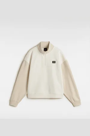 Vans Bluza Colorblock Half Zip Mock Neck