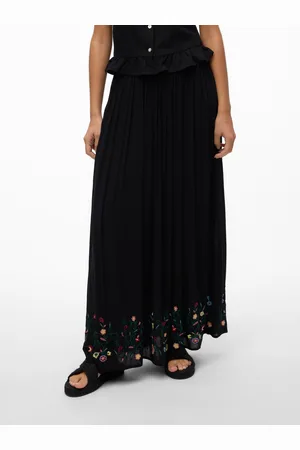 VERO MODA Vmsina Wysoka Talia Długa Spódnica