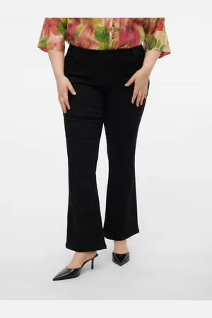 VERO MODA Vmcelly Średni Stan Krój Flared Jeans