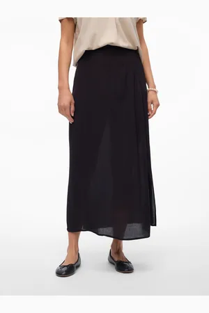 VERO MODA Vmmenny Średnia Talia Długa Spódnica