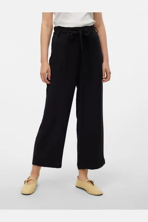 VERO MODA Vmalba Wysoka Talia Spodnie Culottes