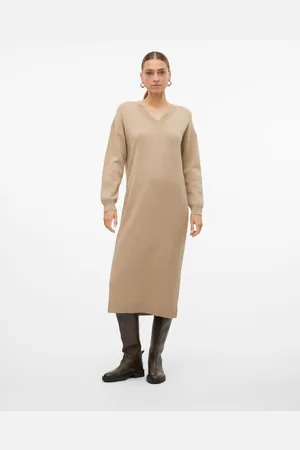 VERO MODA Vmgold Długa Sukienka