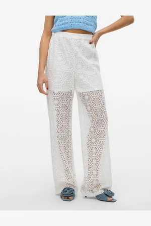 VERO MODA Vmhoney Wysoka Talia Spodnie