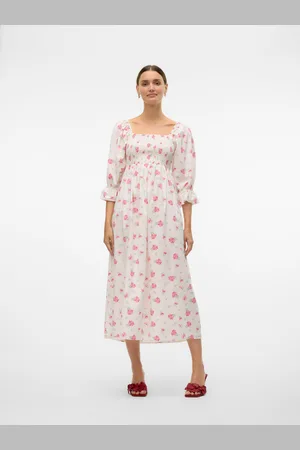 VERO MODA Vmelena Długa Sukienka