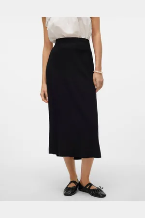 VERO MODA Vmmymilo Wysoka Talia Długa Spódnica