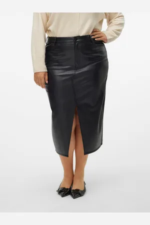 VERO MODA Vmcveri Wysoka Talia Spódnica Midi