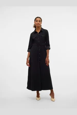 VERO MODA Vmvilja Sukienka Z Aksamitu