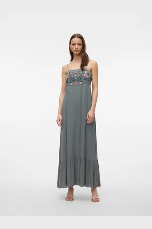 VERO MODA Vmsina Długa Sukienka