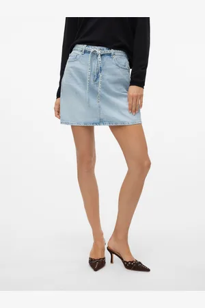 VERO MODA Vmtess Średnia Talia Krótka Spódnica