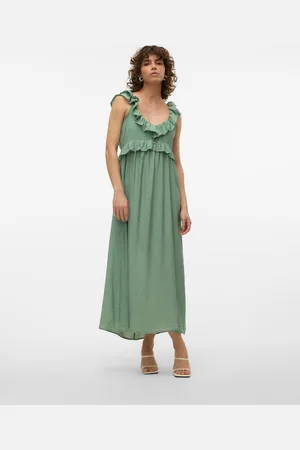 VERO MODA Vmjosie Długa Sukienka