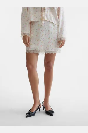 VERO MODA Snsally Wysoka Talia Spódnica Mini