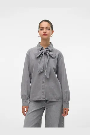 VERO MODA Vmpaige Koszula Jeansowa