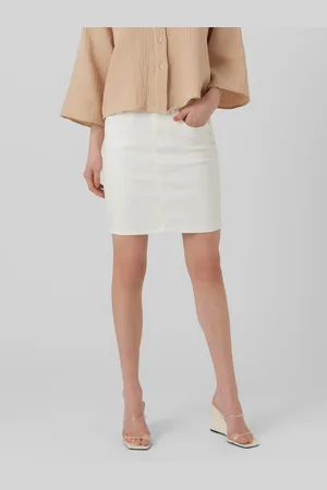 VERO MODA Vmluna Wysoka Talia Krótka Spódnica