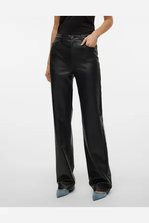 VERO MODA Vmtessa Wysoki Stan Spodnie