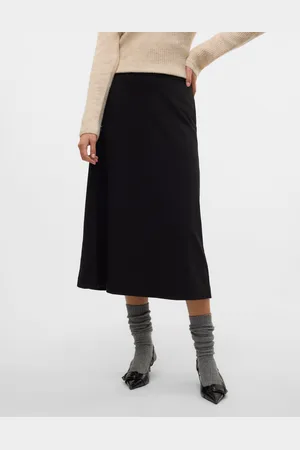 VERO MODA Vmbabette Regularna Talia Spódnica Midi