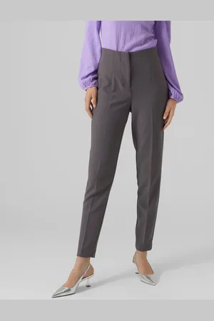 VERO MODA Vmsandy Wysoki Stan Spodnie