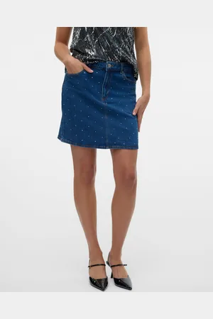 VERO MODA Vmtessa Wysoka Talia Krótka Spódnica