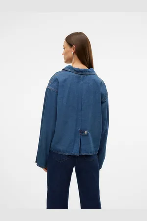 VERO MODA Vmirena Koszula Jeansowa