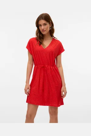 VERO MODA Vmtassa Krótka Sukienka