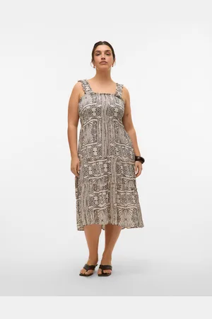 VERO MODA Vmcmenny Długa Sukienka