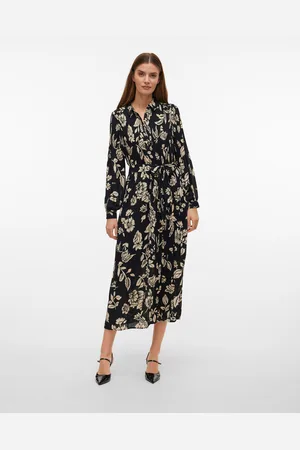 VERO MODA Vmdorit Długa Sukienka