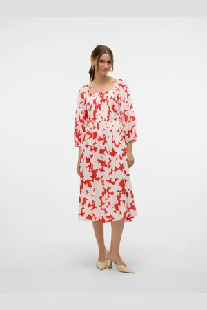 VERO MODA Vmdicthe Sukienka Midi