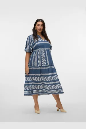 VERO MODA Vmcdicthe Długa Sukienka