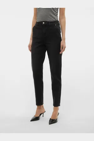 VERO MODA Vmisa Wysoki Stan Krój Mom Jeans