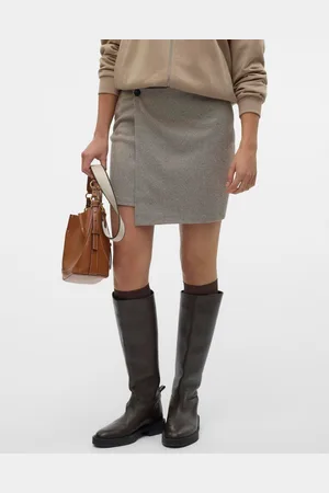 VERO MODA Vmkawi Średnia Talia Spódnica Mini