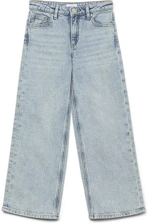 VERO MODA Vmtessa Wysoki Stan Krój Wide Leg Jeans
