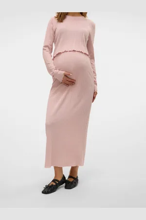 Mama;licious Wysoka Talia Spódnica Midi