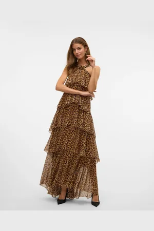 VERO MODA Vmfelicia Długa Sukienka