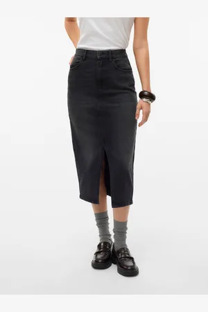 VERO MODA Vmnatalie Wysoka Talia Spódnica Midi