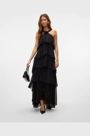 VERO MODA Vmfelicia Długa Sukienka