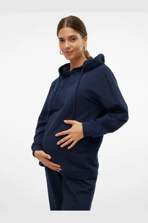 Mama;licious Krój Regularny Z Kapturem Bluza