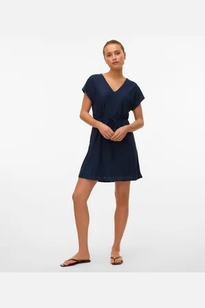 VERO MODA Vmtassa Krótka Sukienka