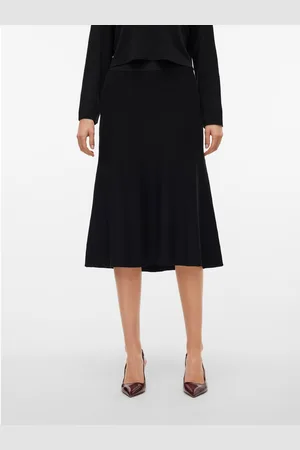 VERO MODA Vmina Wysoka Talia Spódnica Midi