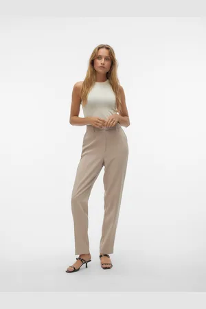 VERO MODA Vmkaia Wysoki Stan Spodnie