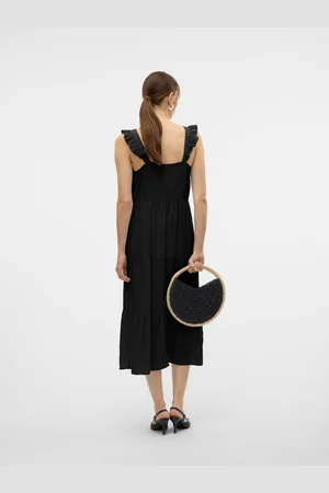 VERO MODA Vmlinn Sukienka Midi