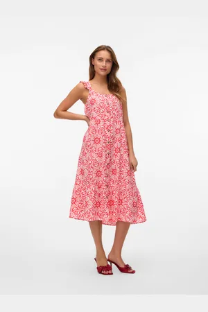 VERO MODA Vmlinn Sukienka Midi