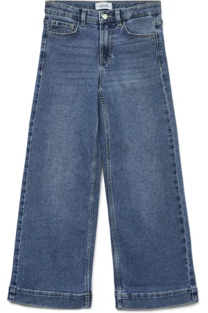 VERO MODA Vmdaisy Wysoki Stan Szeroki Krój Jeans