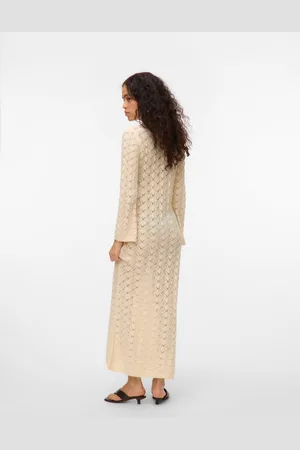 VERO MODA Vmpaola Długa Sukienka