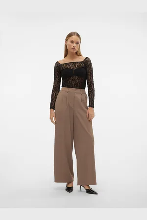 VERO MODA Vmpixi Wysoki Stan Spodnie
