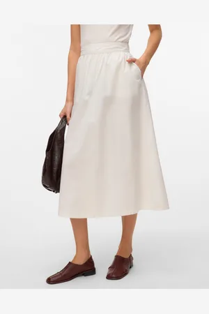 VERO MODA Vmcharlotte Wysoka Talia Długa Spódnica