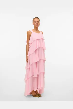 VERO MODA Vmfelicia Długa Sukienka
