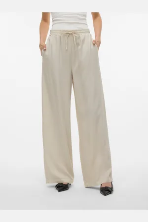 VERO MODA Vmbree Wysoka Talia Spodnie