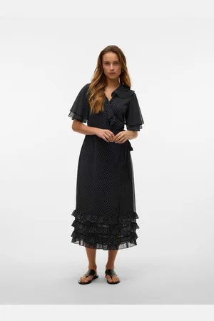 VERO MODA Vmdotina Sukienka Midi